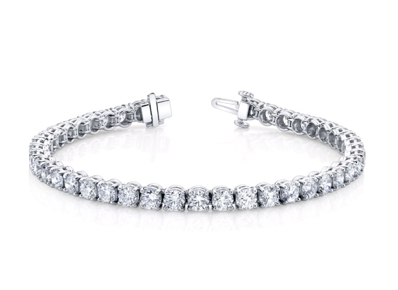 Platinum Diamond Tennis Bracelet – Elleard Heffern Fine Jewelers