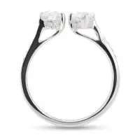 VS-SI) and 28 round diamonds (0.16ctw) (GH