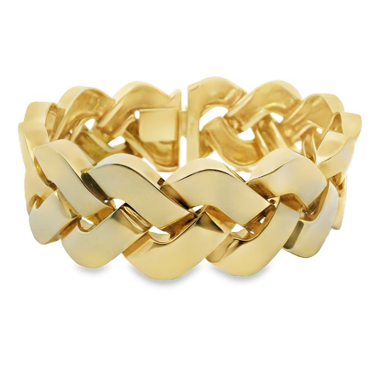 18K Yellow Gold Link Bracelet
