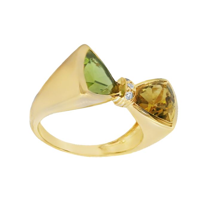 1 Trilliant Peridot (1.40ct)