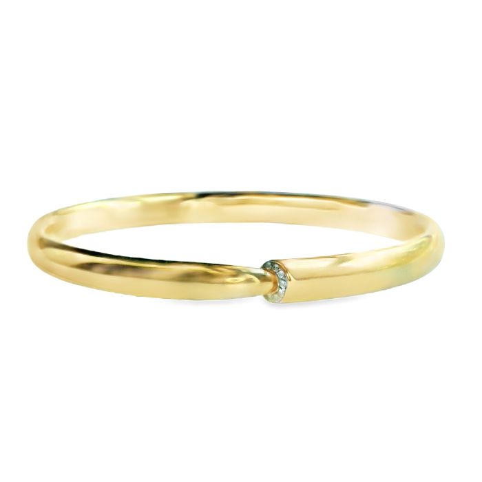 18K rose gold diamond bracelet from VHERNIER.