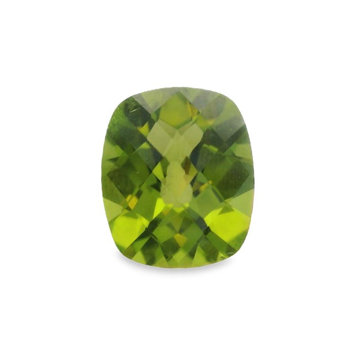Loose Cushion-Cut Peridot (4.89ct)
