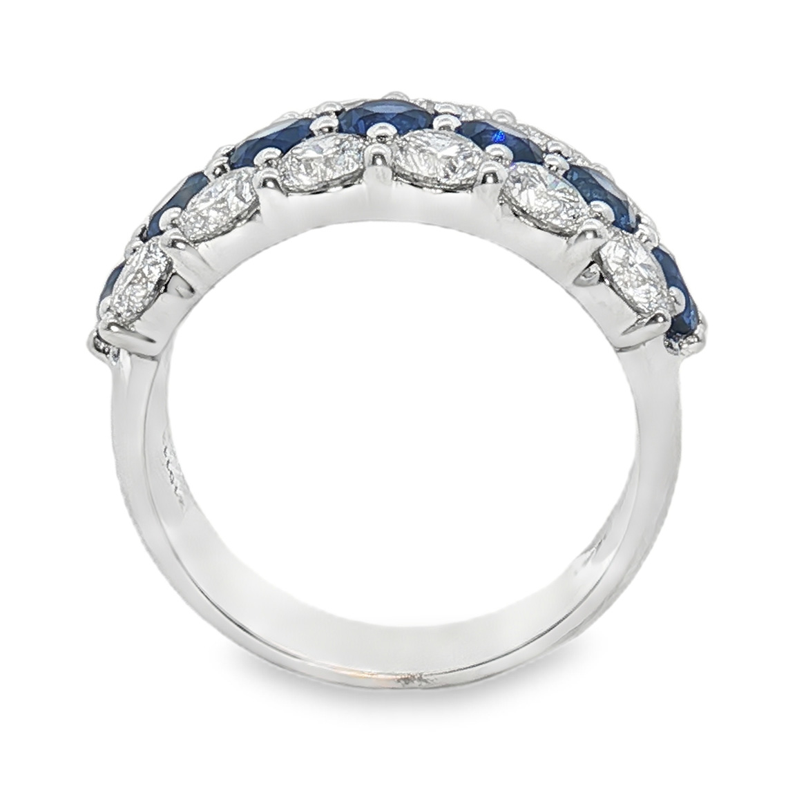 18K Sapphire and Diamond Ring - Image 3