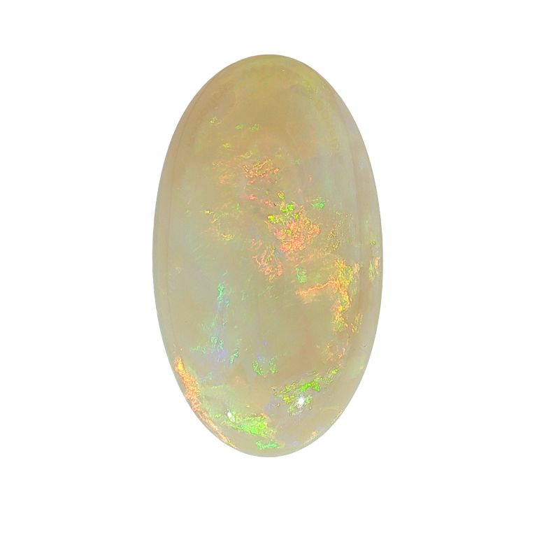 1 Loose Oval Cut Crystal Opal