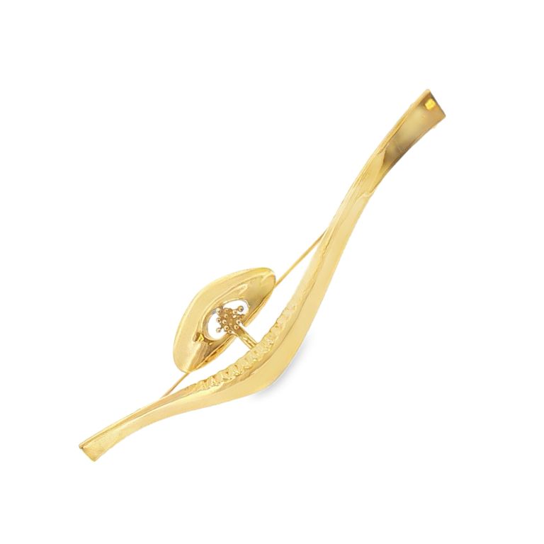 14K yellow gold Heikki Seppä pin.