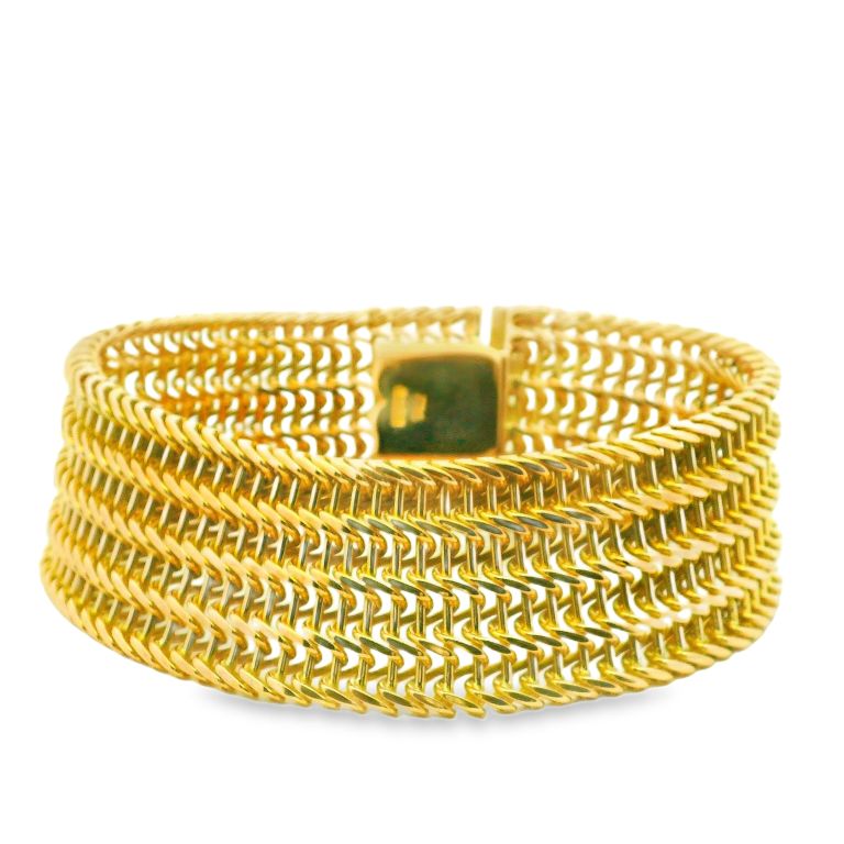 18k yellow gold bracelet